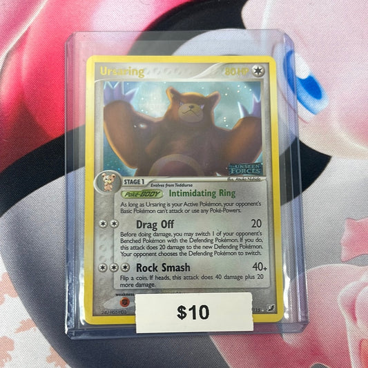 Pokémon Ursaring Unseen Forces Reverse Holo 18/115