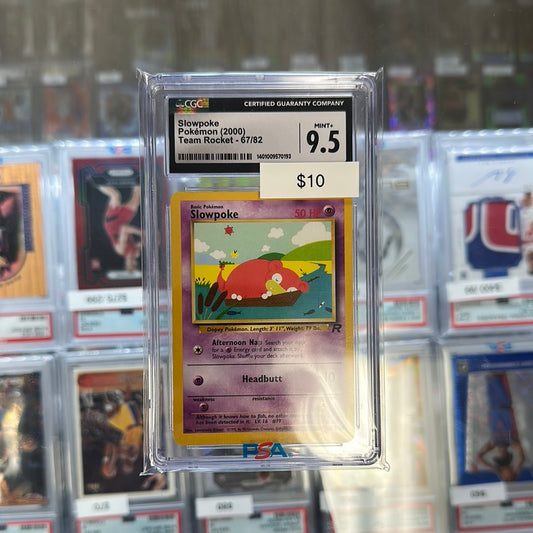 Pokémon Slowbro Team Rocket CHC 9.5