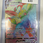 Pokemon Evolving Skies Leafeon Vmax 204/203