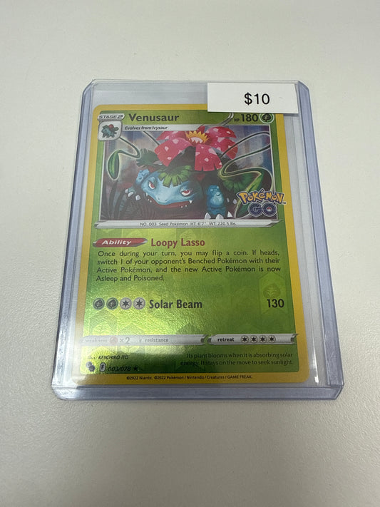 Pokemon Venusaur Pokemon Go Stamp #003/078