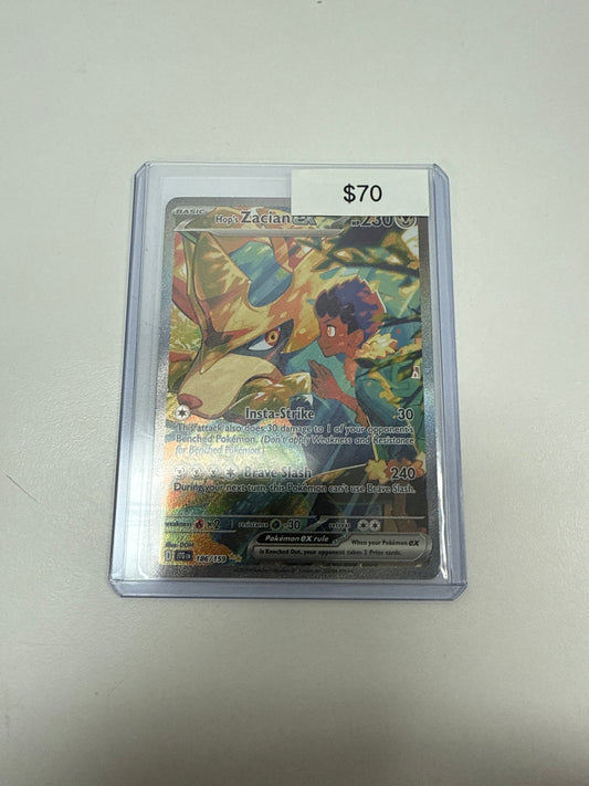 Journey Together Hop’s Zacian Ex SIR #186/159