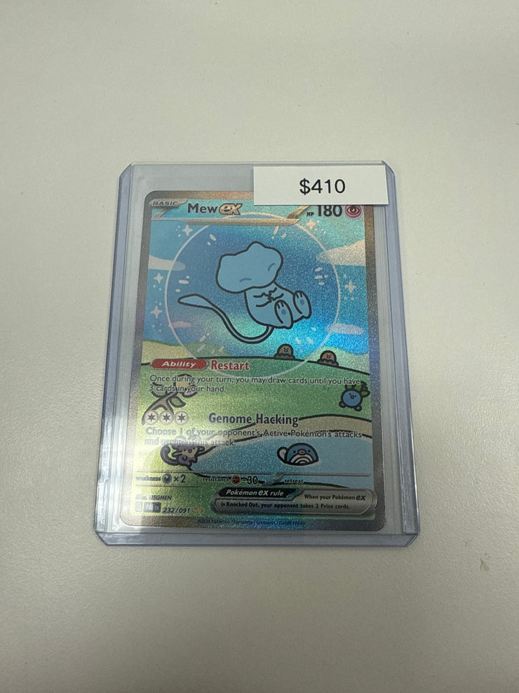 Pokémon Mew ex Paldean Fates Alt Art 232/091