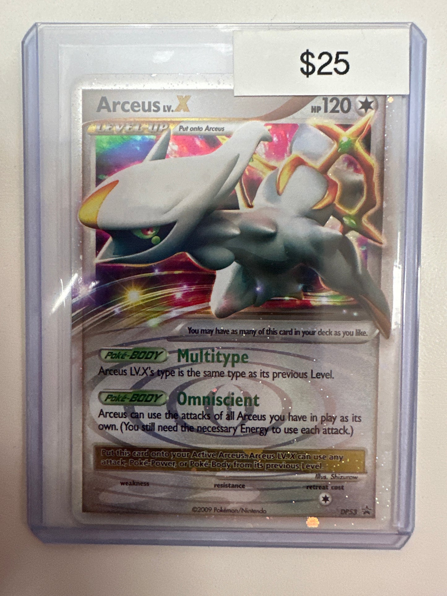 Pokemon Arceus Lv.X DP53