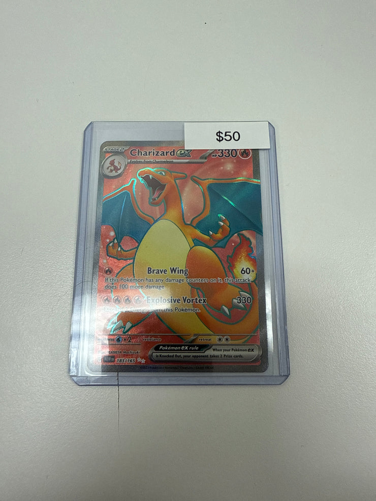 Pokémon Charizard ex 151 Ultra Rare 183/165