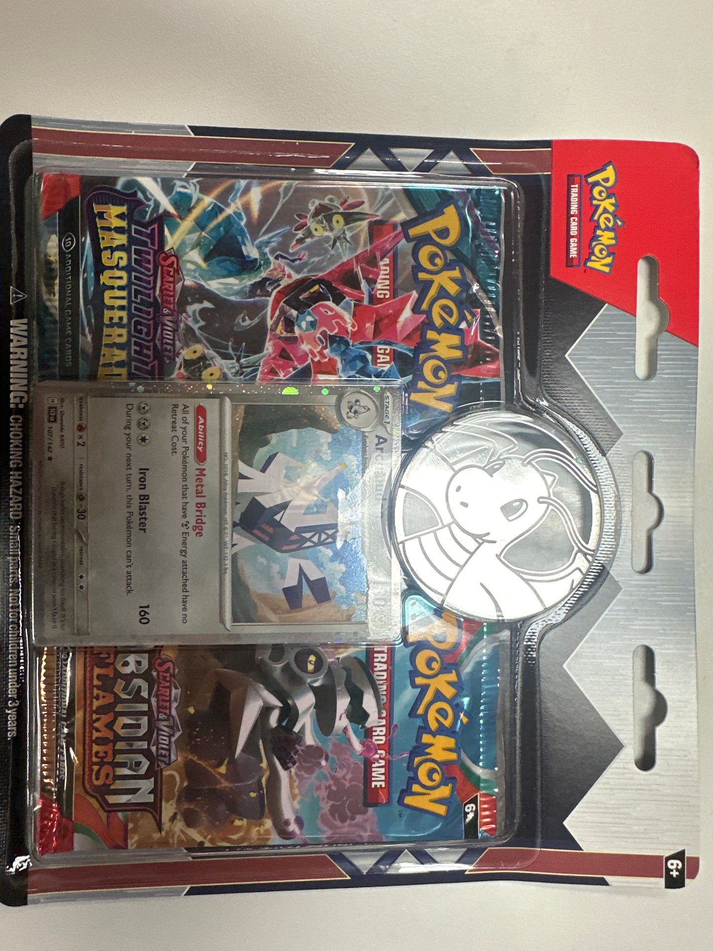 Pokemon Twilight Masquerade + Obsidian Flames Blister Pack