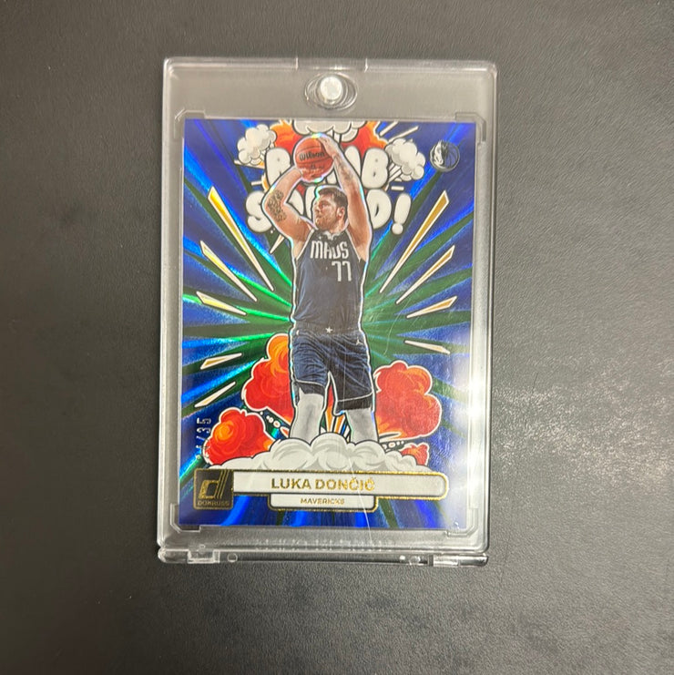 2023/24 Donruss Luka Doncic Bomb Squad /35 