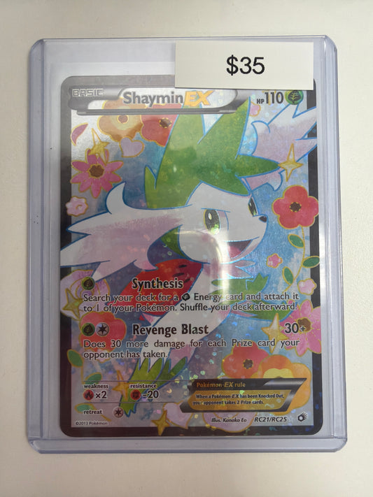 Pokemon Shaymin EX RC21/RC25