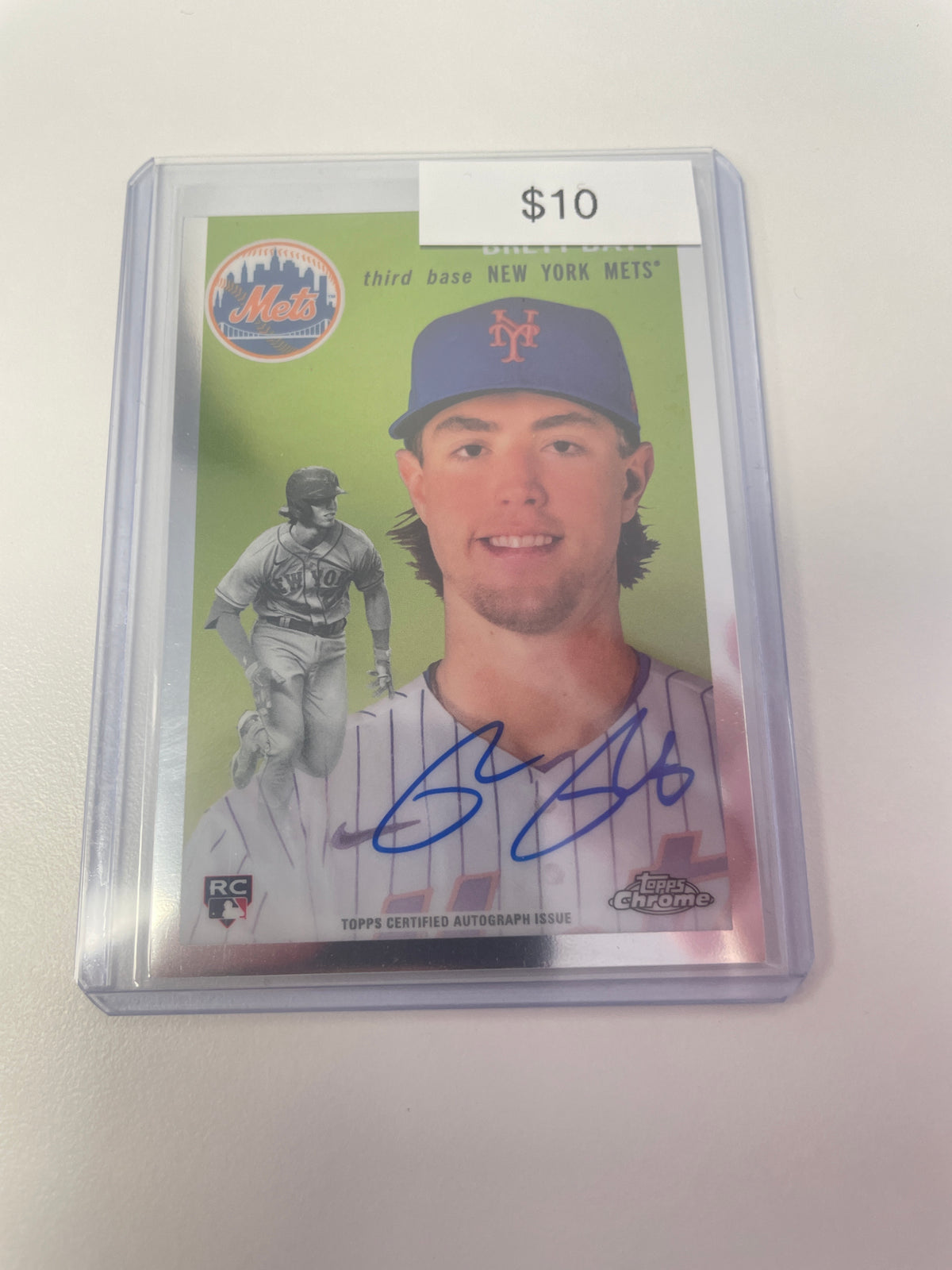 Topps Platinum Anniversary Brett Baty Auto #CPA-BBA