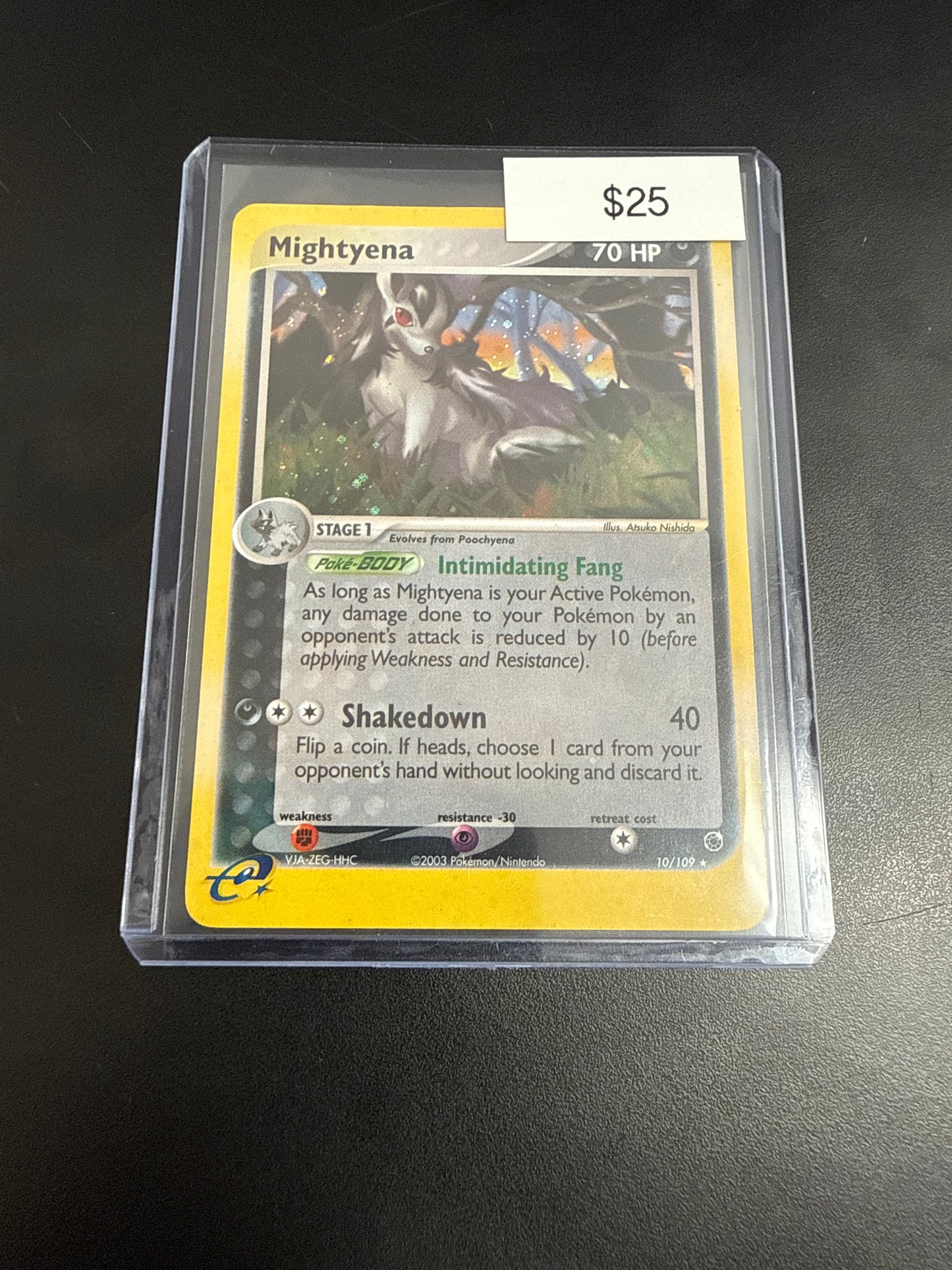 Pokemon Mightyena Holo #10/109