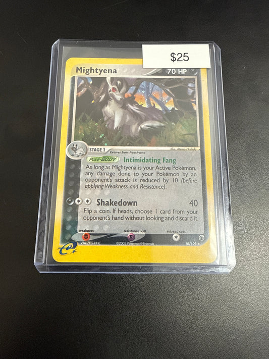 Pokemon Mightyena Holo #10/109