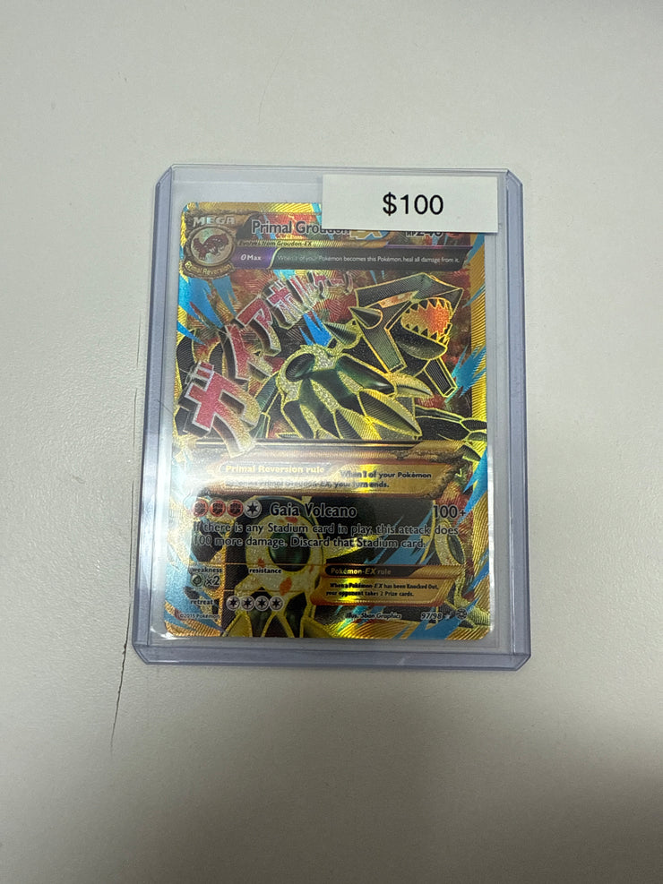 Pokemon Primal Groudon Ex 