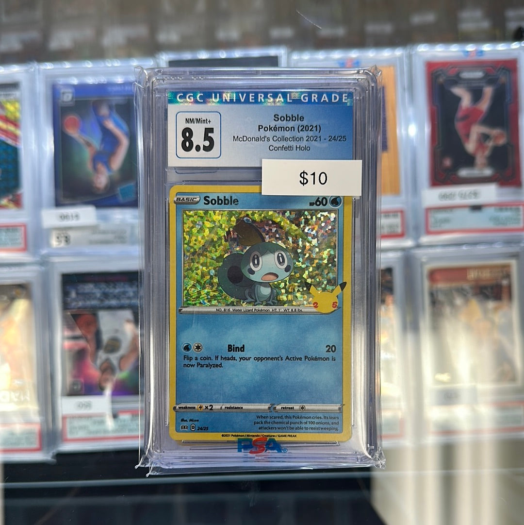 Pokémon McDonald's Sobble CGC 8.5