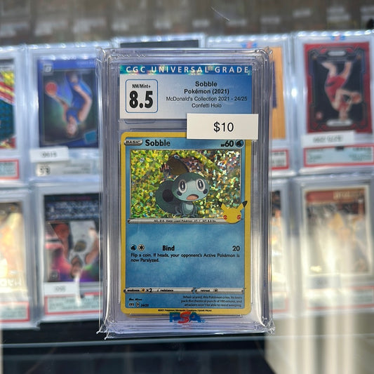 Pokémon McDonald's Sobble CGC 8.5