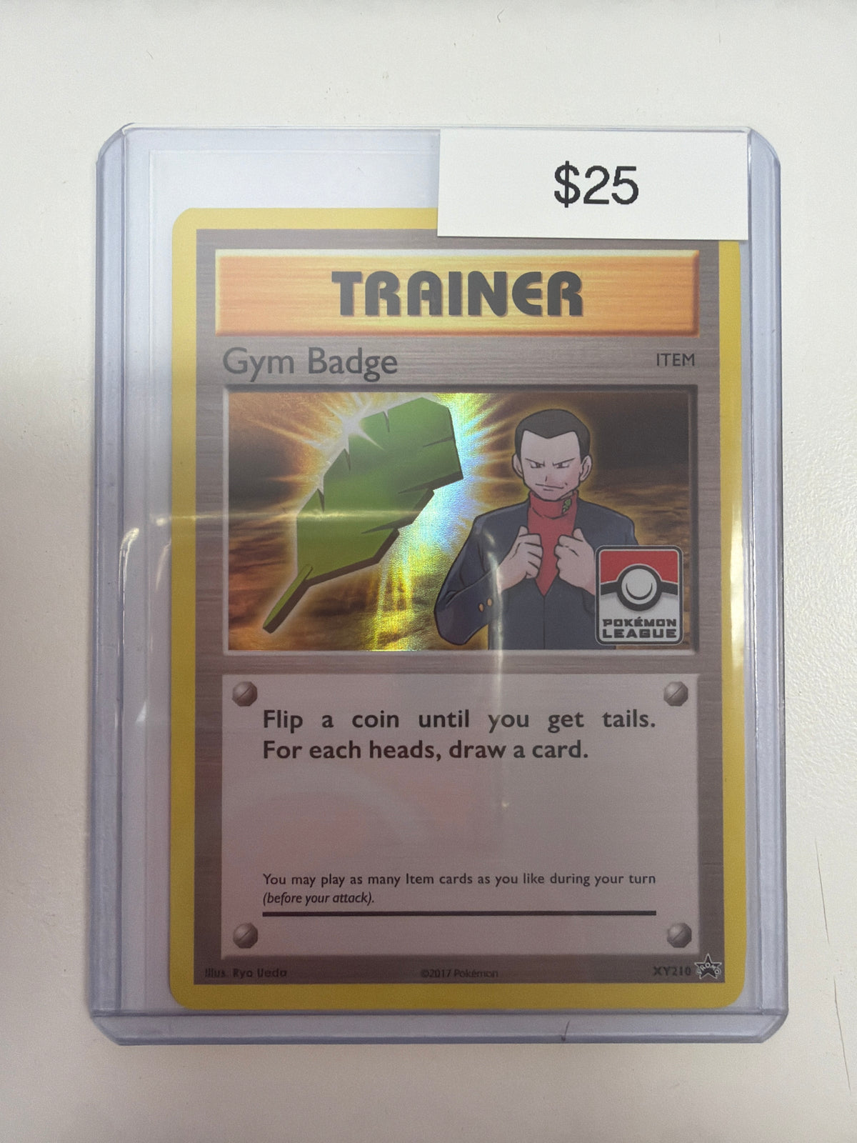 Pokemon Gym Badge Giovanni XY210