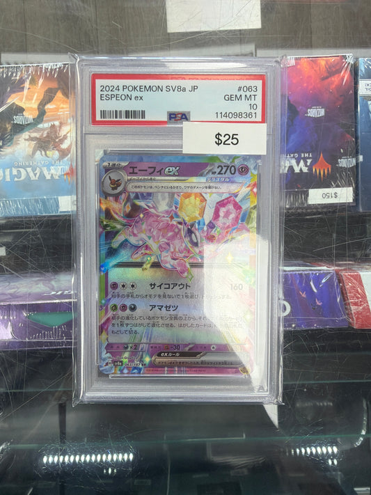 Pokemon Espeon EX Japanese PSA 10
