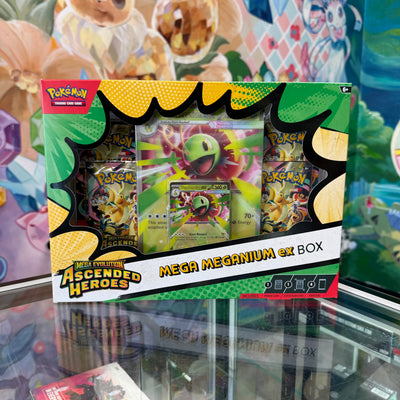 (04/24 Drop) Pokemon Ascended Heroes Mega Meganium ex Box