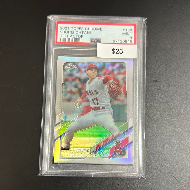 2021 Topps Chrome Shohei Otani Refractor 