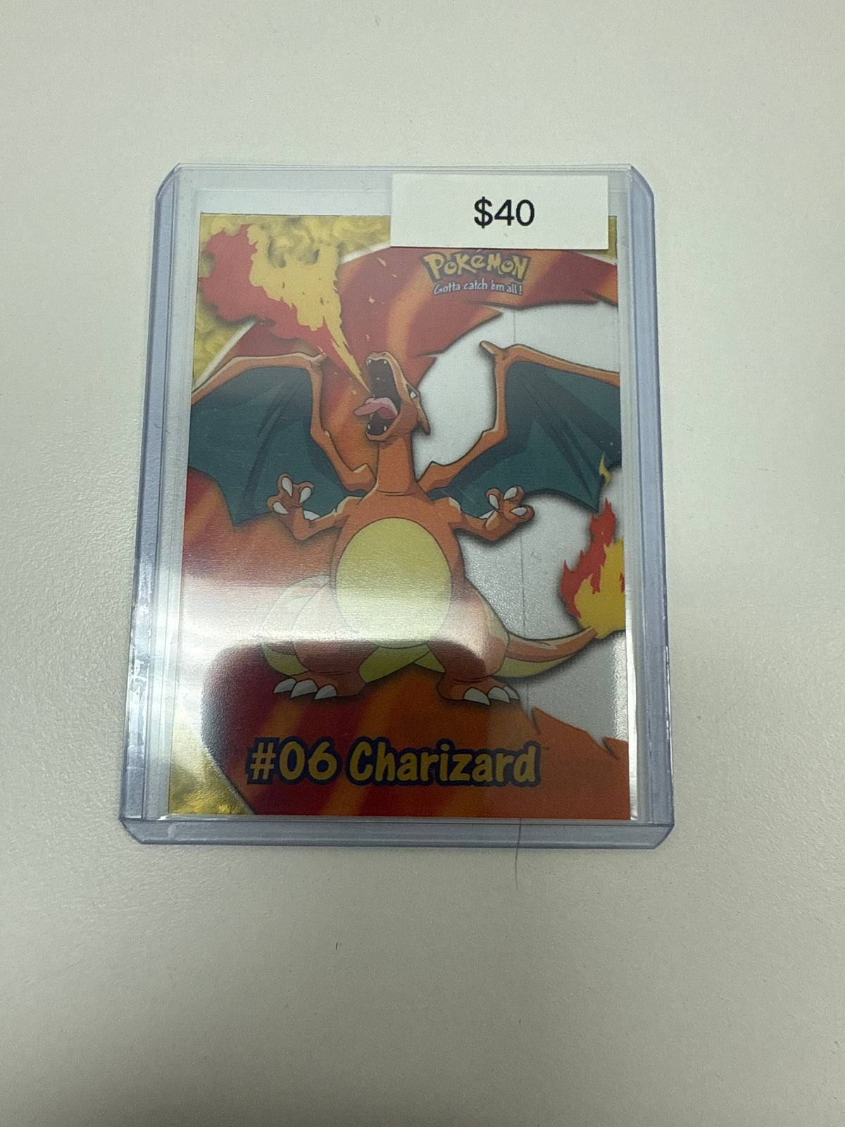 Topps Charizard Acetate #06