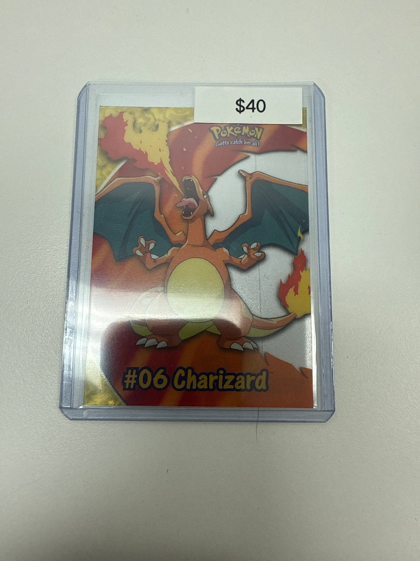 Topps Charizard Acetate #06