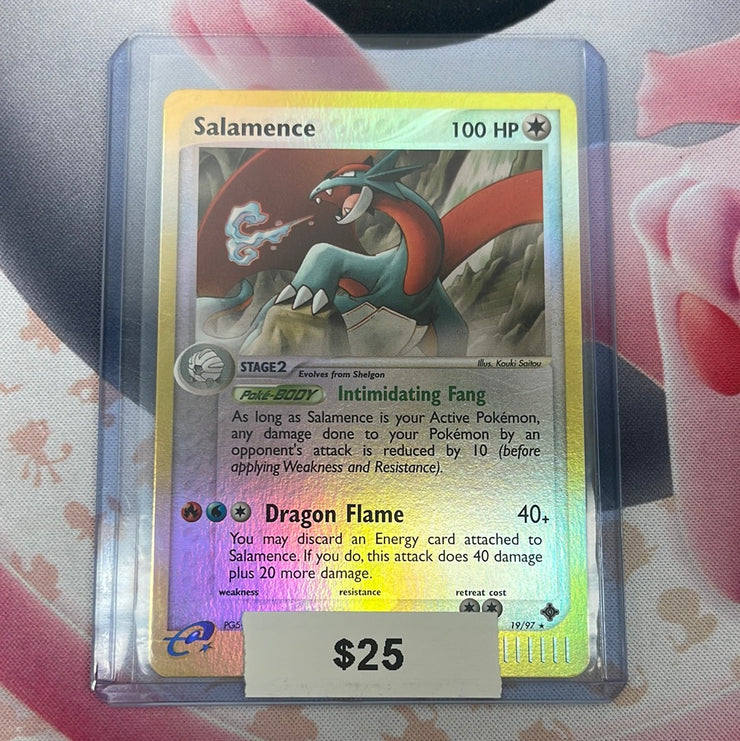 Pokémon Salamence Dragon Reverse Holo 19/97