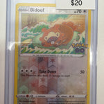 Pokemon Ditto Imposter Bidoof 059/078