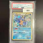 Pokémon Unleashed Cracked Ice Blastoise 13 PSA 8