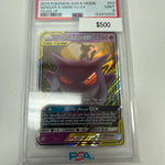 Pokemon Gengar Mimikyu Gx PSA 9