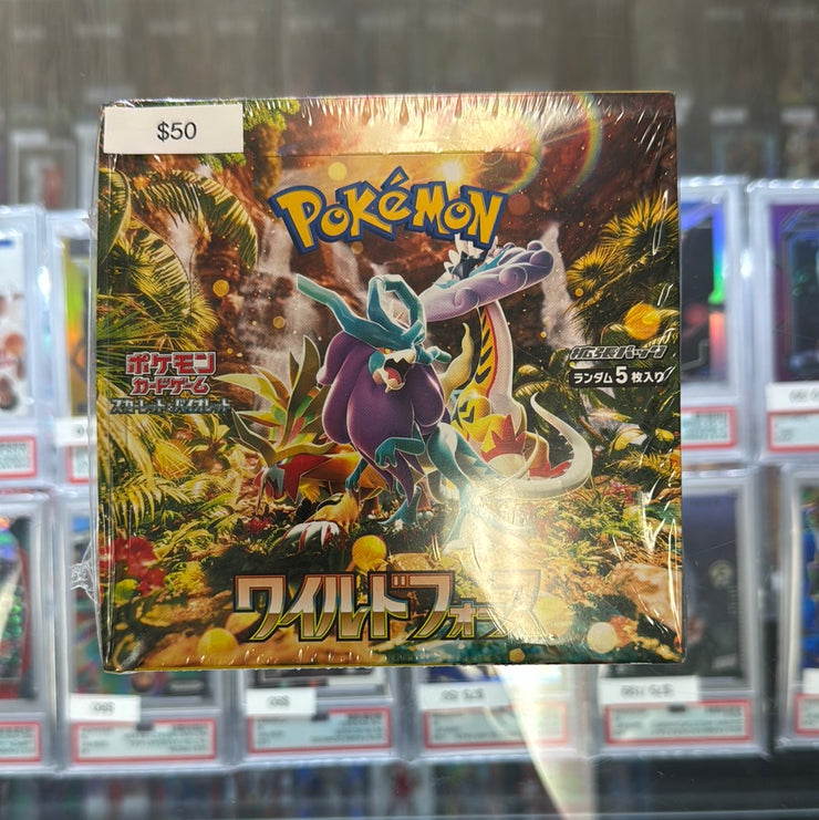 Pokémon Japanese Booster Box Wild Force