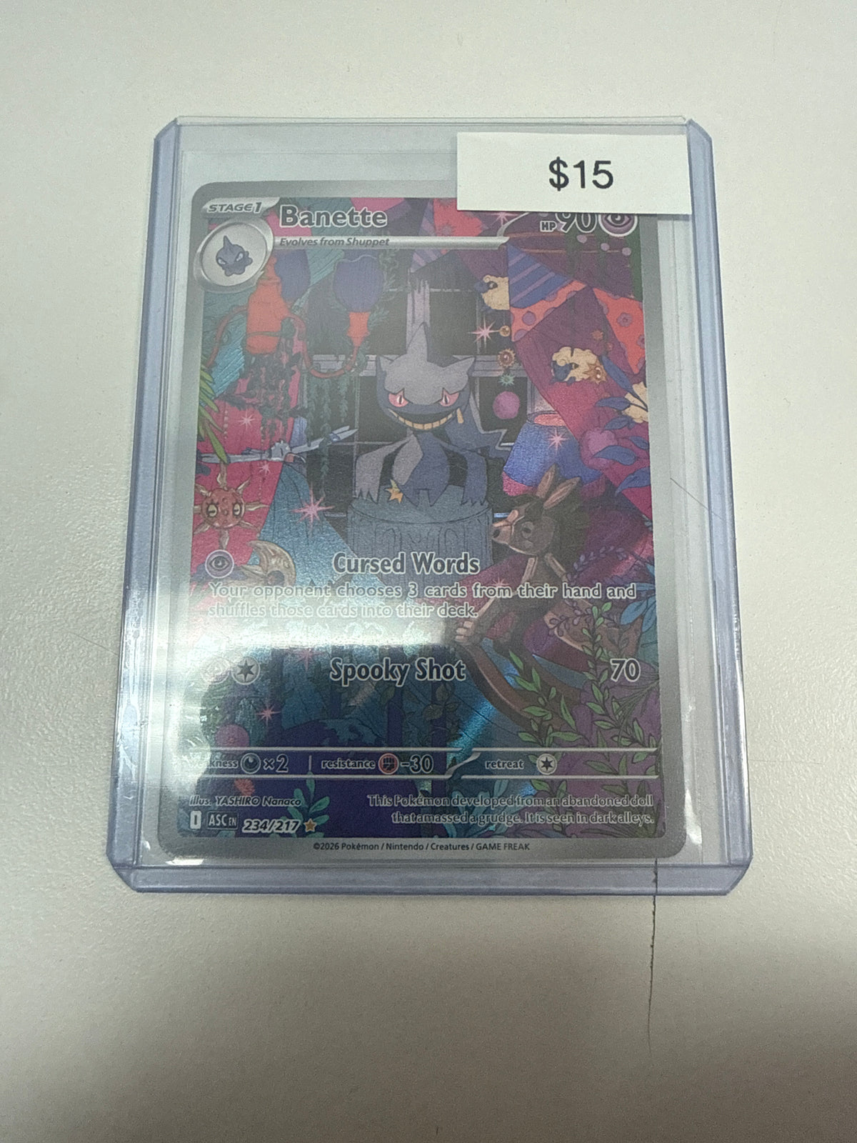 Pokemon Banette 234/217