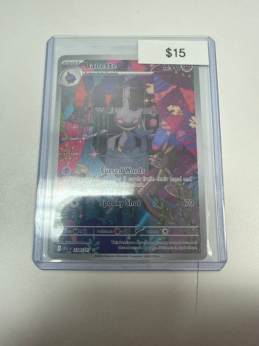 Pokemon Banette 234/217