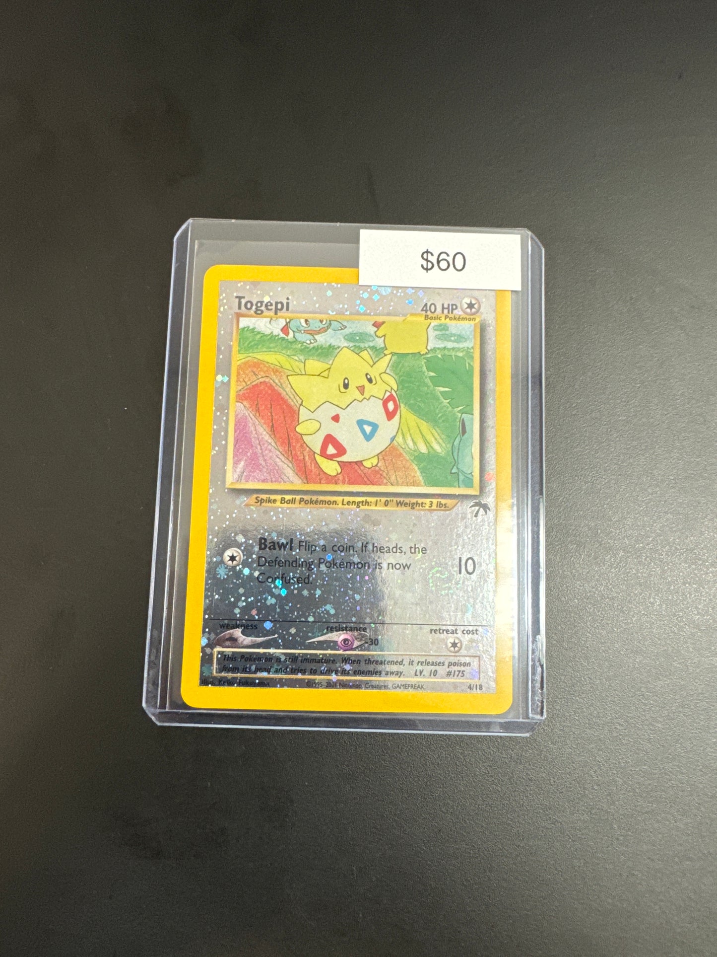 Pokémon Southern Islands Togepi 4/18