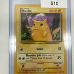 Pokémon Base Set 1st Edition Pikachu 58/102 E3 Stamped