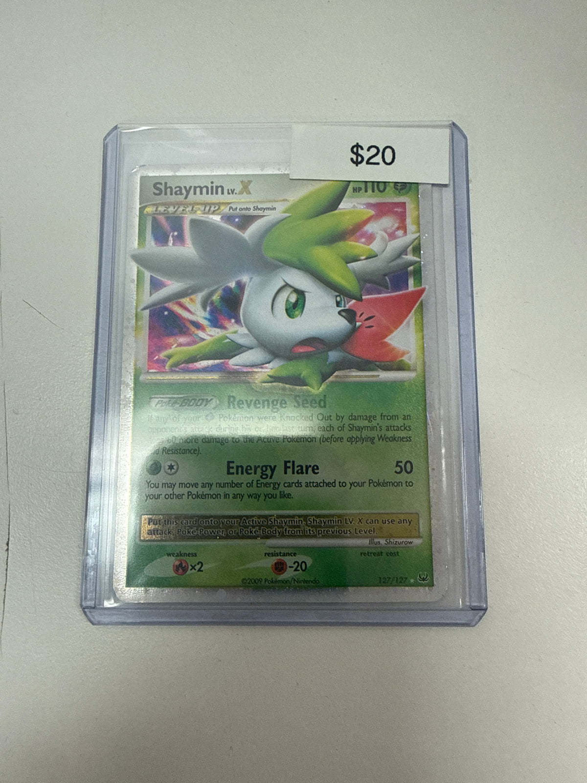Pokemon Shaymin Lv.X #127/127