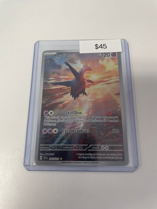 Pokemon Latios Full Art #203/191