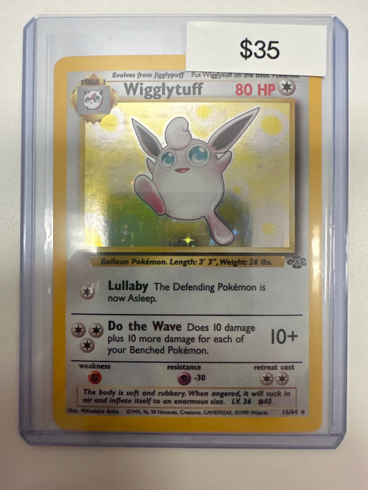 Pokemon Wigglytuff 16/64