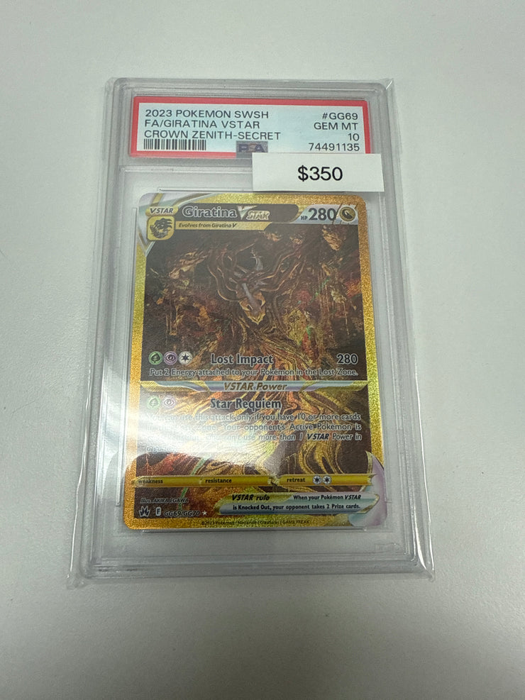 Pokemon Giratina Vstar SR 