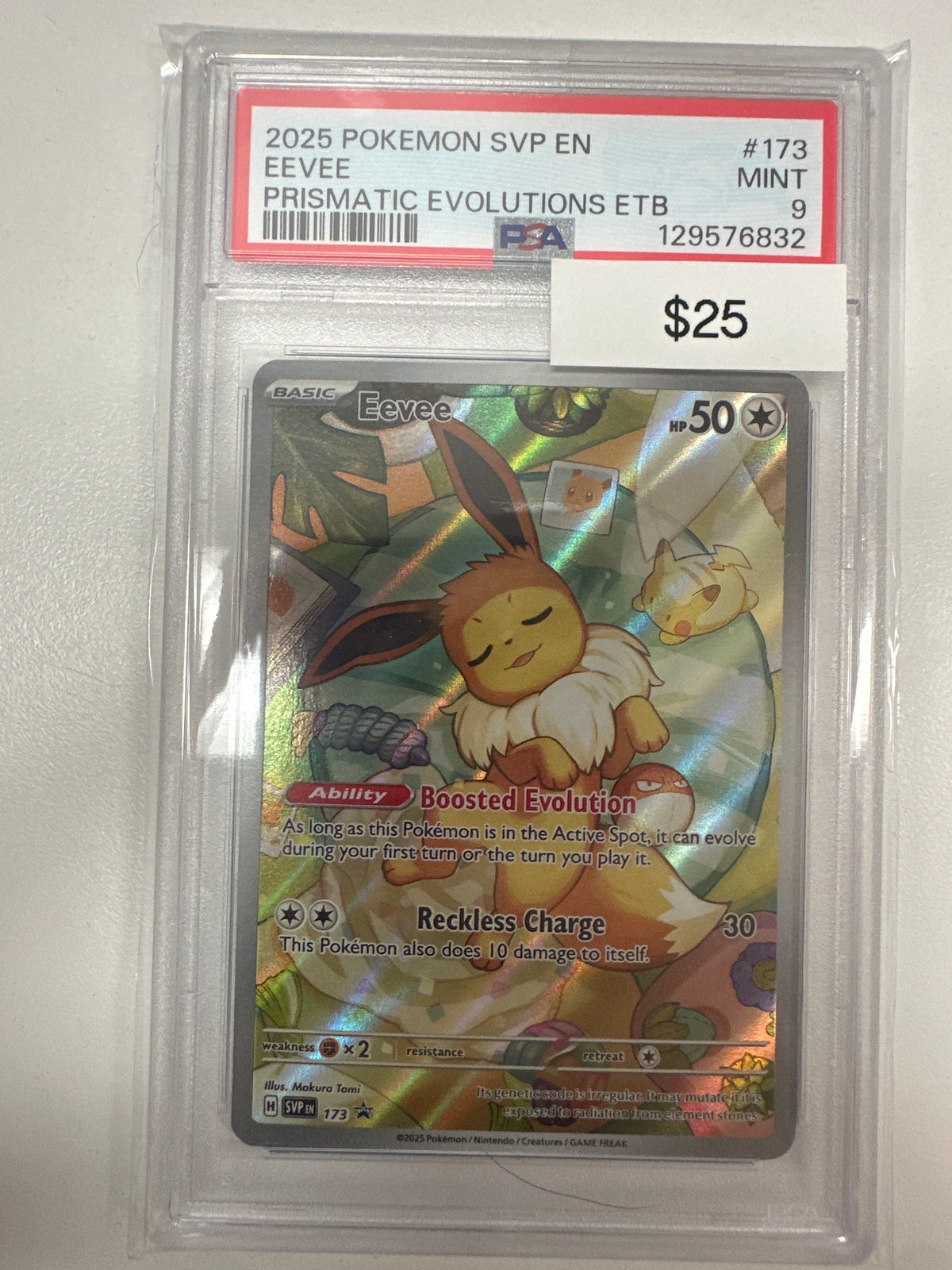 Pokemon Eevee 173 PSA 9