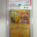 Pokemon Pikachu McDonalds Promo 020/M-P PSA 10