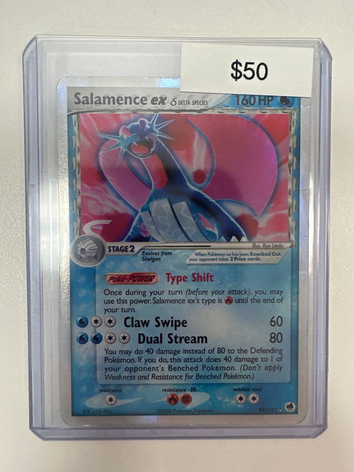 Pokemon Salamence ex 98/101