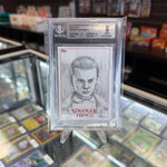 2018 Topps Stranger Things Eleven Sketch Card BGS 8