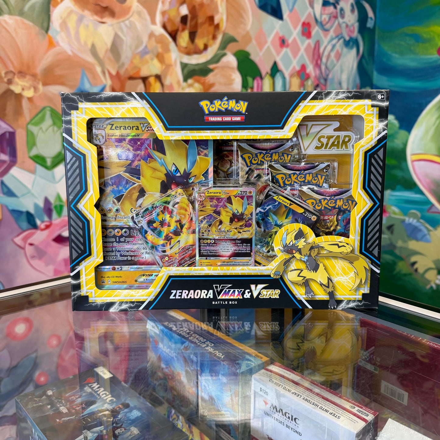 Pokémon Deoxys & Zeraora VMAX & VSTAR Battle Box