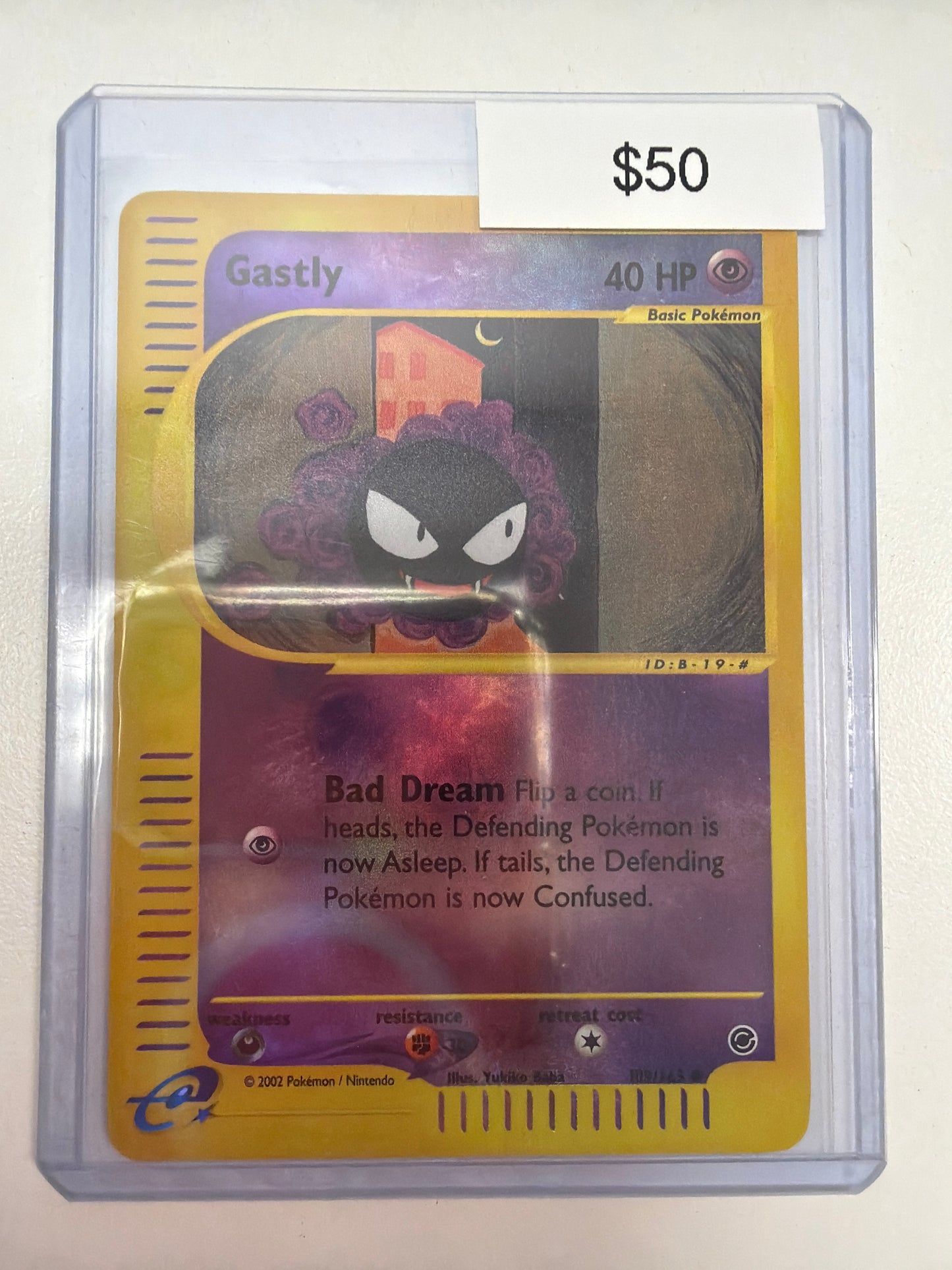 Pokemon Gastly 109/165