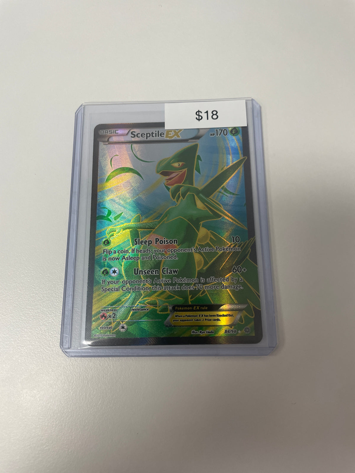 Pokemon Sceptile Ex #84/98 Grail Collectibles AZ Pokemon Sceptile Ex #84/98 Grail Collectibles AZ