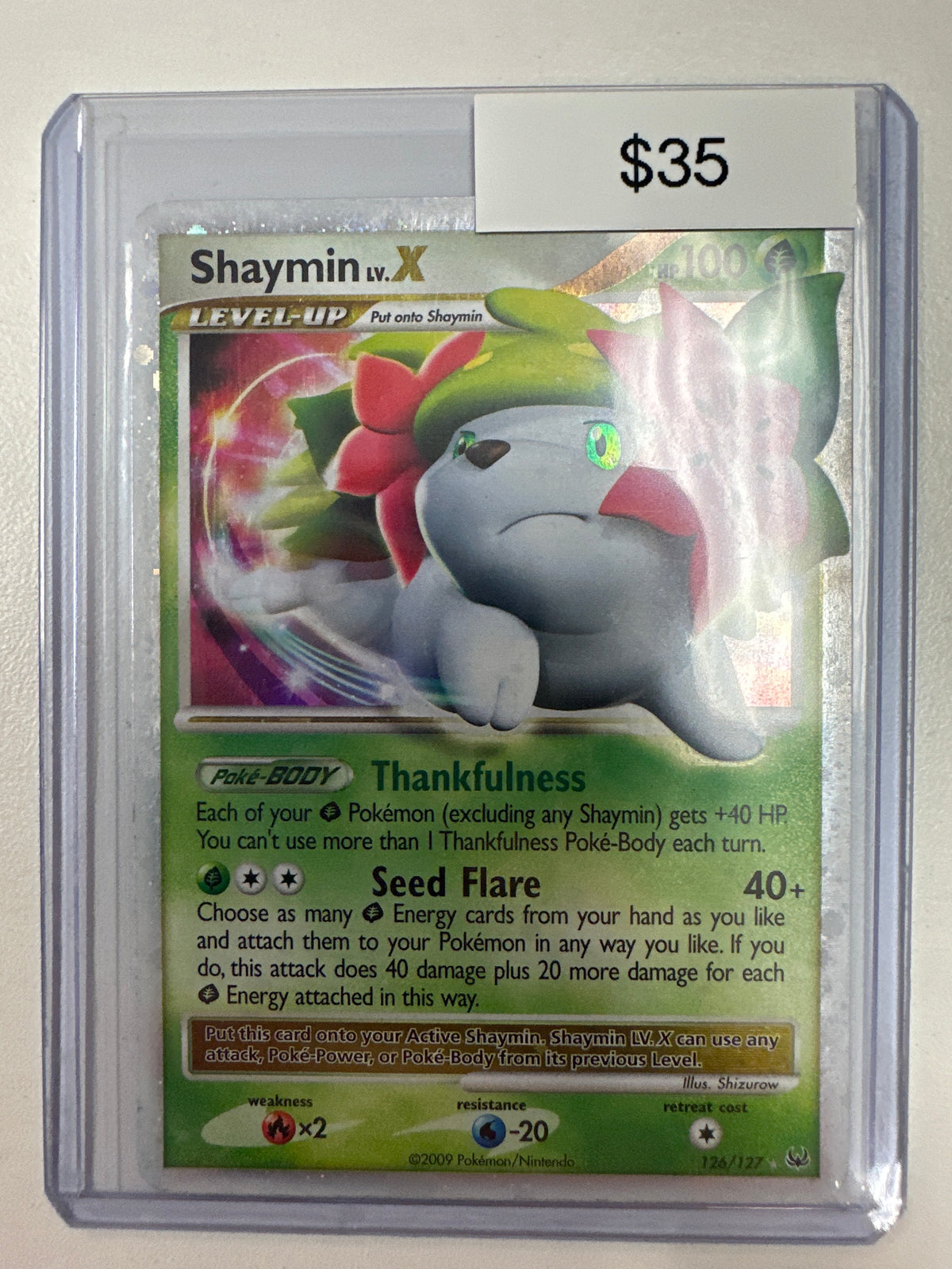 Pokémon Shaymin LV.X 126/127