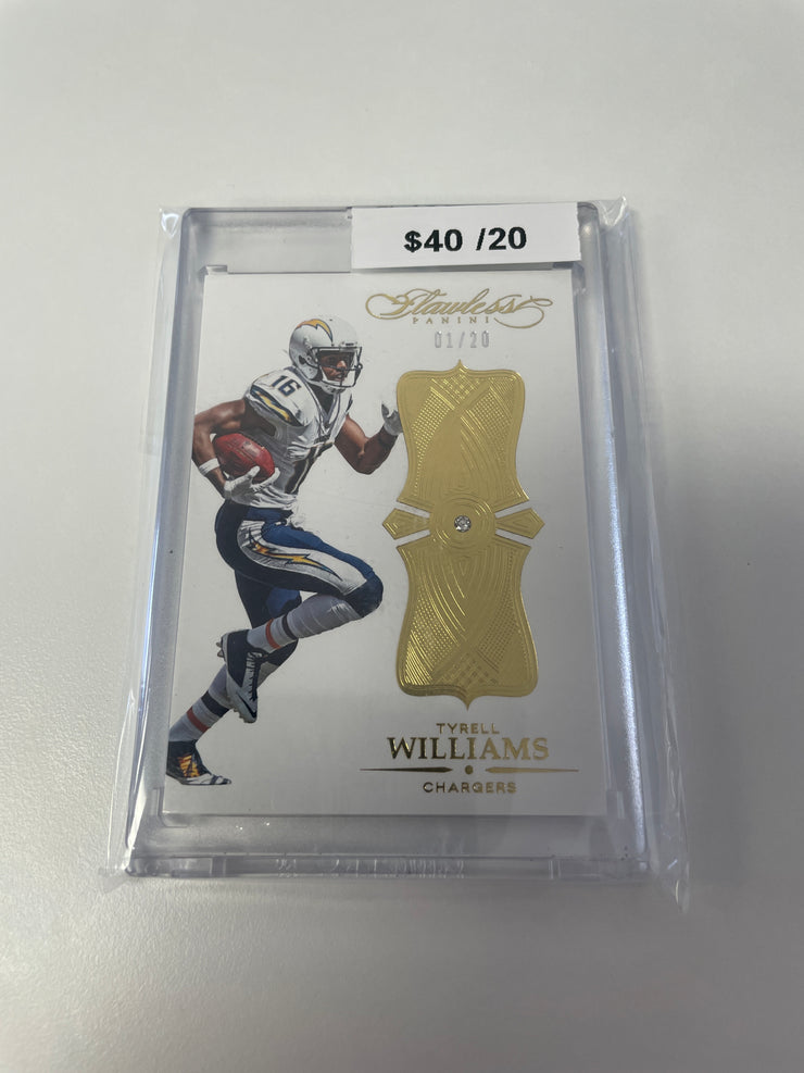 2016 Flawless Tyrell Williams Diamond /20 