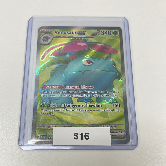 Pokémon Venusaur ex 151 Full Art 182/165