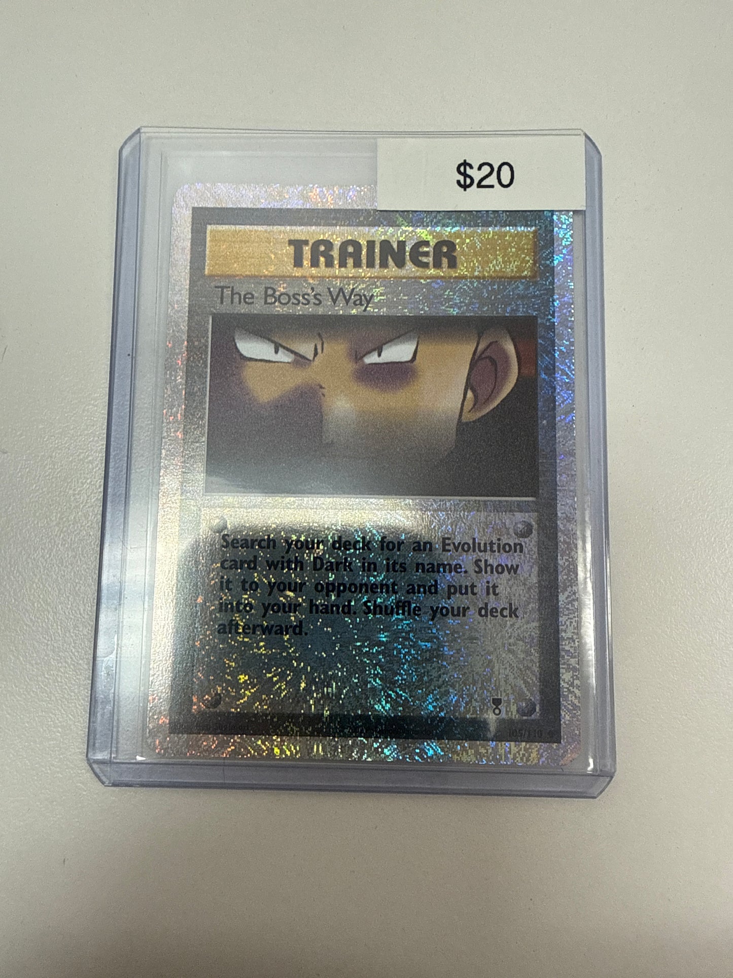 Pokemon The Boss’ Way #105/110