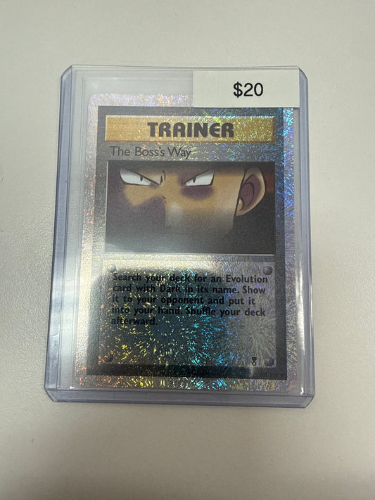 Pokemon The Boss’ Way #105/110