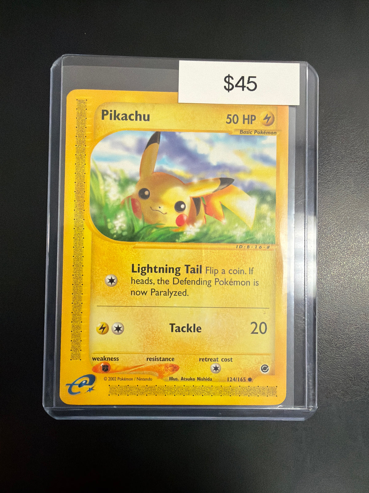 Pokemon Pikachu #124/165