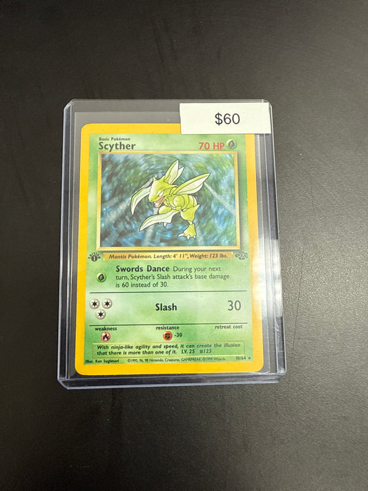 Pokémon Scyther 10/64 1st Ed.